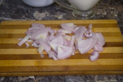 Говядина с грибами в сливочном соусе