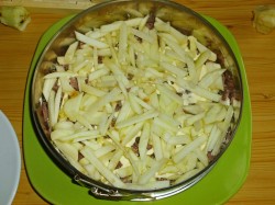 Говядина с яблоками салат