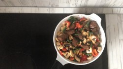 Говядина в кисло сладком соусе