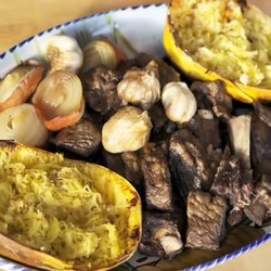 Рубленые говяжьи ребрышки