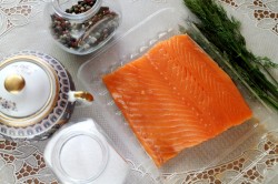 Гравлакс из лосося - шаг 1