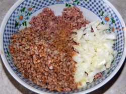 Гречаники с фаршем в духовке