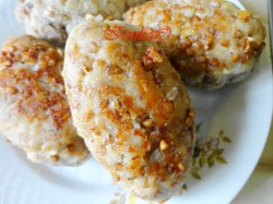 название картинки Гречаники в томатном соусе в мультиварке