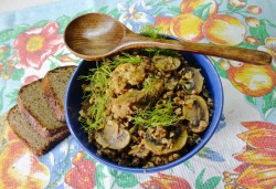 название картинки Гречка по-купечески в мультиварке