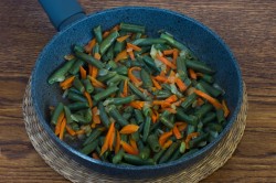 название картинки Гречка с фасолью стручковой