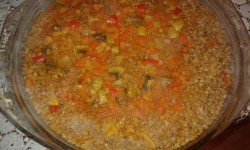 Гречка с грибами в микроволновке