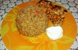 Гречка с грибами в микроволновке