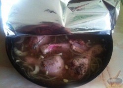 название картинки Гречка с куриными ножками в духовке