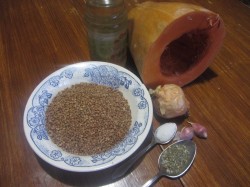 название картинки Тушеная гречневая каша с тыквой