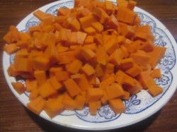 название картинки Тушеная гречневая каша с тыквой