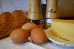 Гренки сырные на завтрак