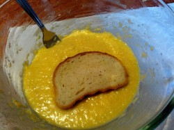 Гренки сырные на завтрак