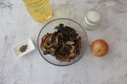 Грибная икра из сухих грибов