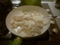 Грибная подлива с курицей