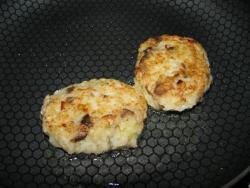 Грибные котлеты из шампиньонов постные