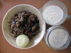 Грибные котлеты из шампиньонов постные