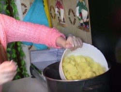 Грибной суп из подберезовиков