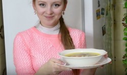 Грибной суп из подберезовиков