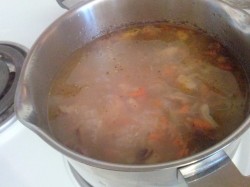 Грибной суп из подосиновиков