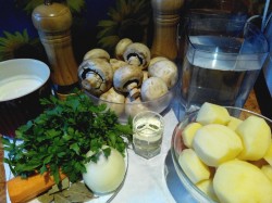 название картинки Грибной суп в мультиварке