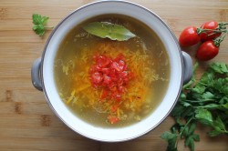 Грибной суп из вешенок