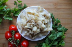 Грибной суп из вешенок