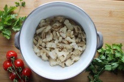 Грибной суп из вешенок