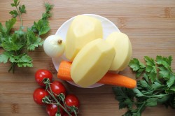 Грибной суп из вешенок