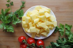 Грибной суп из вешенок