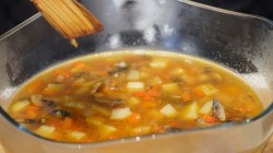 название картинки Грибной суп-пюре из шампиньонов со сметаной