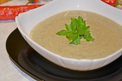 название картинки Грибной суп пюре в мультиварке из шампиньонов