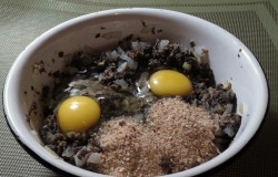 Грибные котлеты из свежих шаминьонов