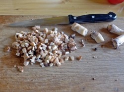 Грибы с сыром томатами в духовке