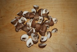 название картинки Грибы с ветчиной (почти от Феррана Адриа)