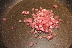 название картинки Грибы с ветчиной (почти от Феррана Адриа)