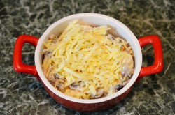 название картинки Грибы в сметане в духовке запеченные с сыром