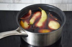 название картинки Груша в красном вине