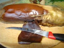 название картинки Грузинская закуска к шашлыку Баклажаны на мангале