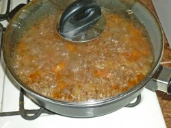 название картинки Гуляш из куриной печени