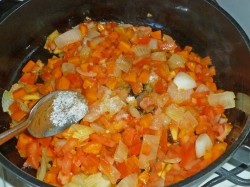 название картинки Гуляш из куриной печени