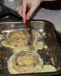 Хала с изюмом