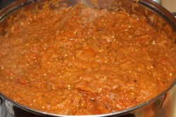 Баклажановая икра на зиму бабусина - шаг 11