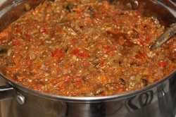 Баклажановая икра на зиму бабусина - шаг 9