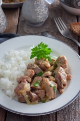 название картинки Индейка на сковороде