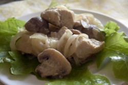 название картинки Филе индейки с грибами