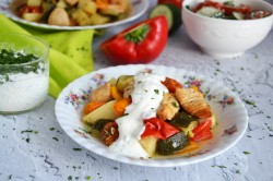 Индейка с овощами в духовке - шаг 16