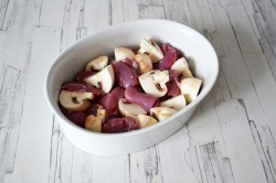 Индейка с шампиньонами