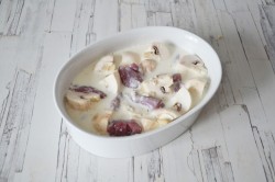 Индейка с шампиньонами