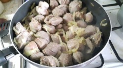 Индюшачьи желудки с гречей