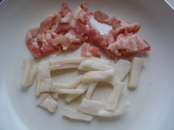 Жареная картошка с салом - шаг 3 Жареная картошка с салом - шаг 3